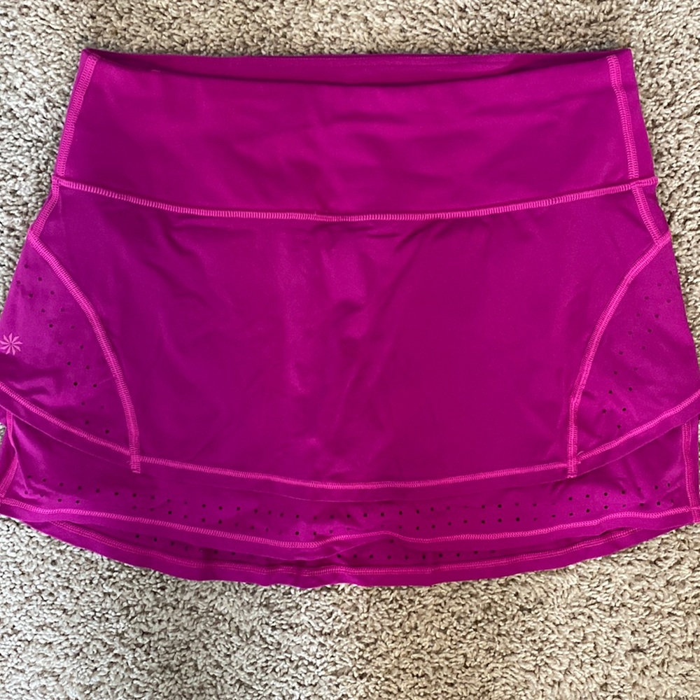 Athleta small tennis skort laser cut